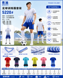 青准 5220 足球训练服套装